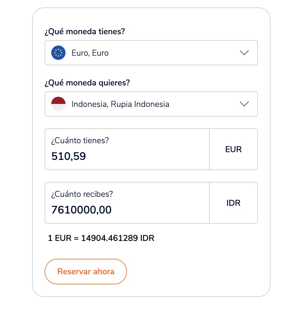 Código Descuento Rupias Indonesias